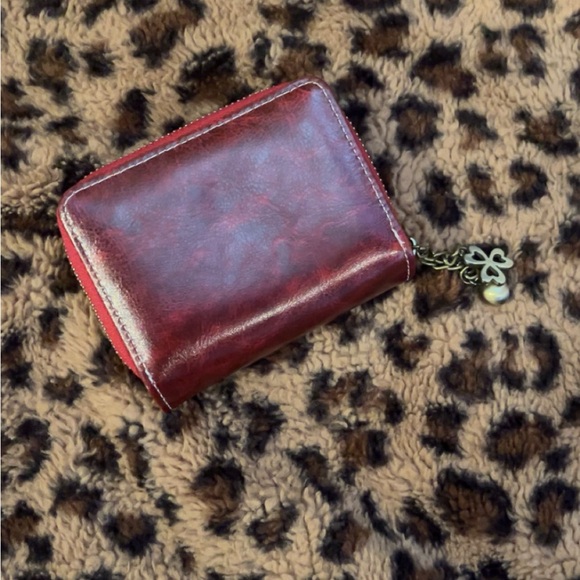 Dark Red Wallet - Picture 2 of 4